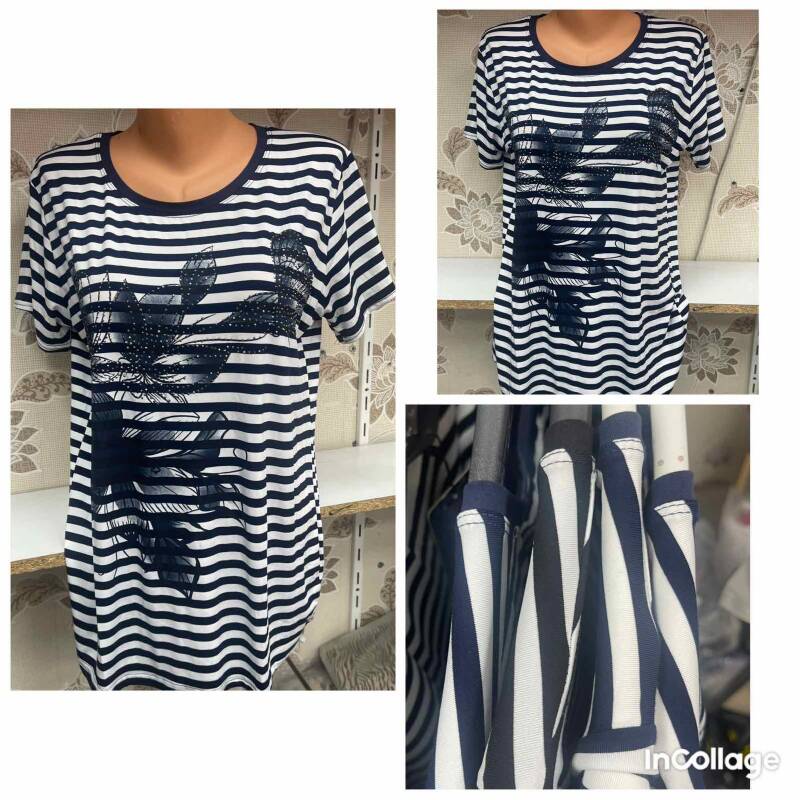 Bluzki damskie Roz L-3XL, Mix Kolor Paczka 12 szt